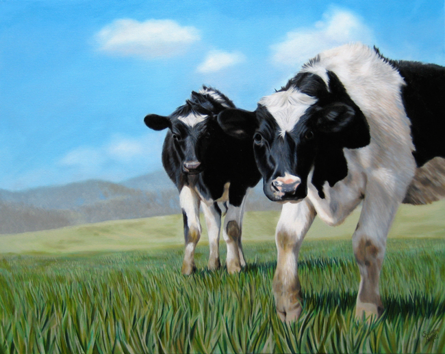 Peaceful Greeting on a Clear Day by Susanna Pantas